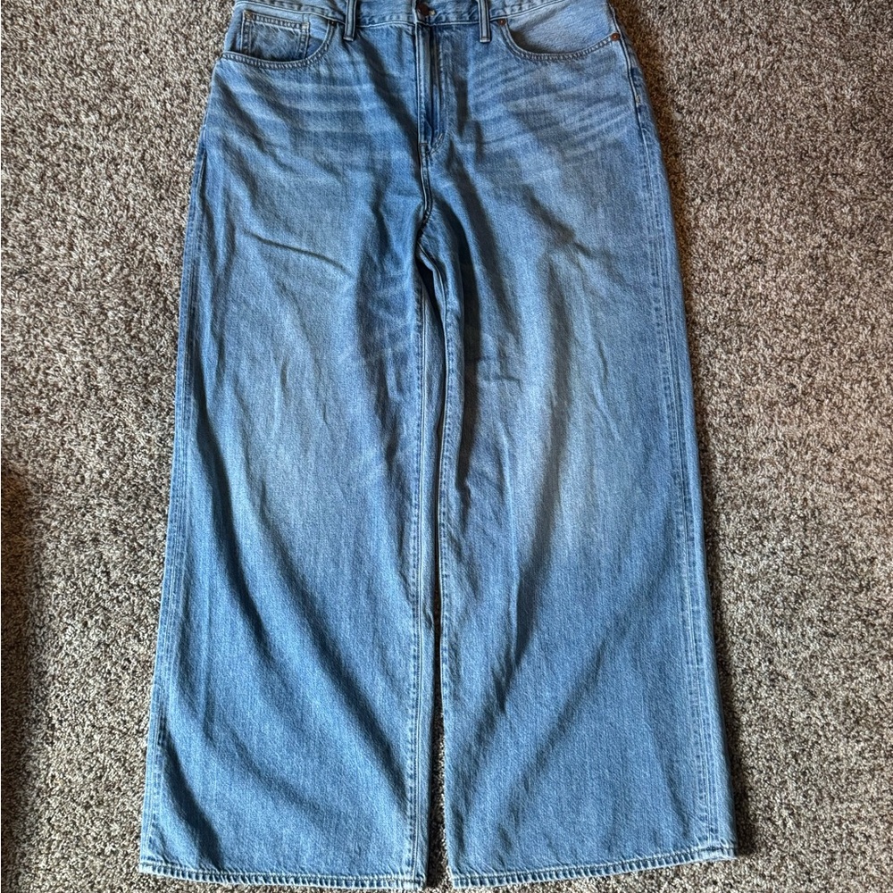 Madewell Wide Leg Jeans - Blue